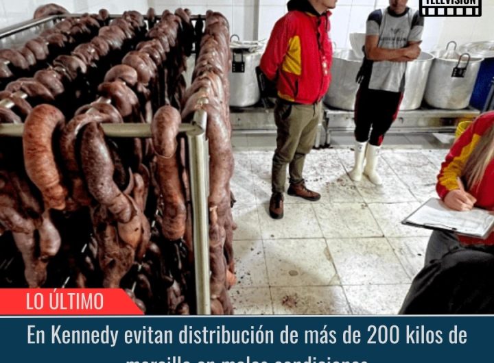 200 kilos de morcilla en malas condiciones.