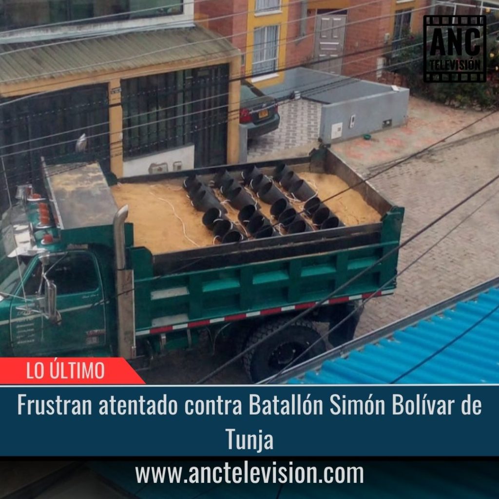Atentado contra Batallón Simón Bolívar de Tunja.
