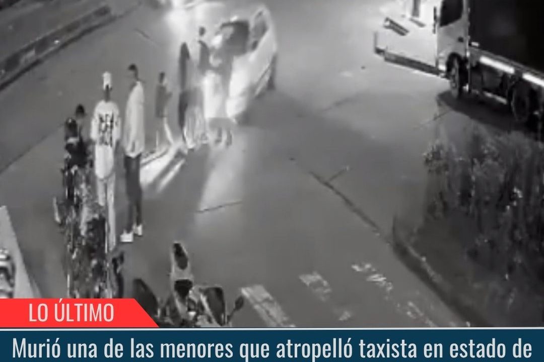 Murió una de las menores.