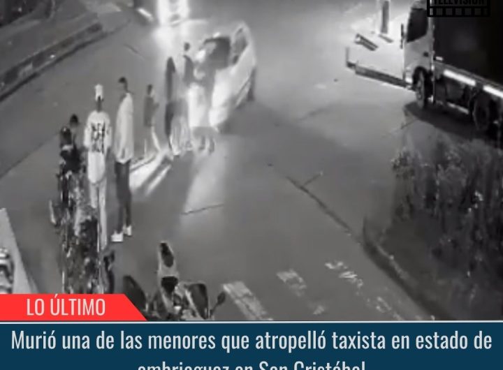 Murió una de las menores.