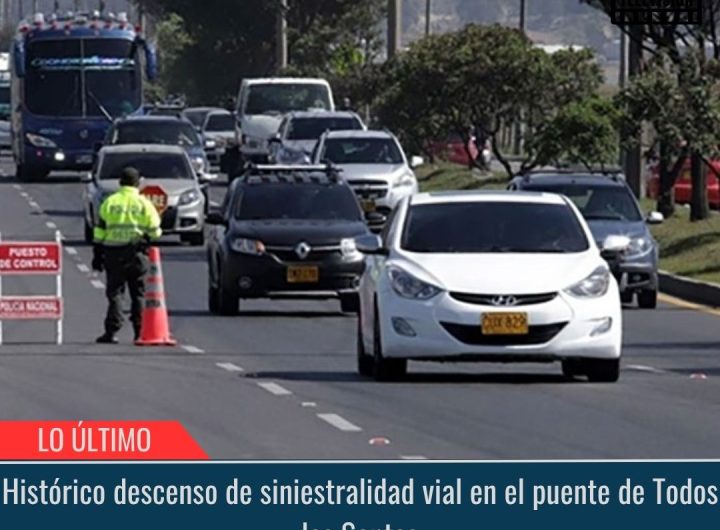 Histórico descenso de siniestralidad vial.