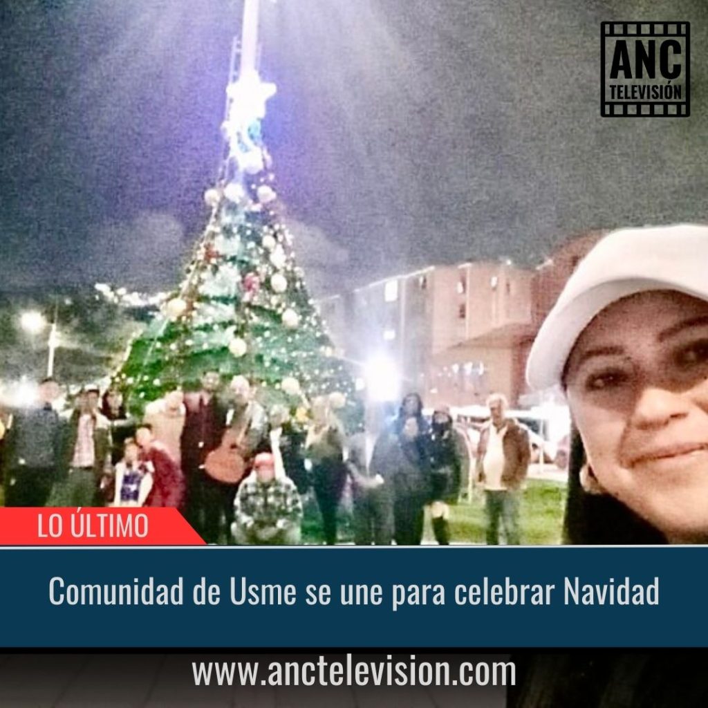 Comunidad de Usme se une para celebrar Navidad.