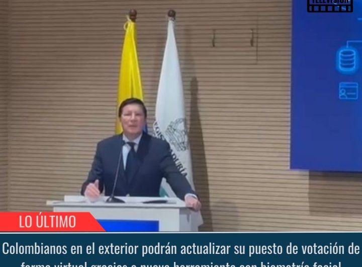 Colombianos en el exterior podrán actualizar su puesto de votación de forma virtual.