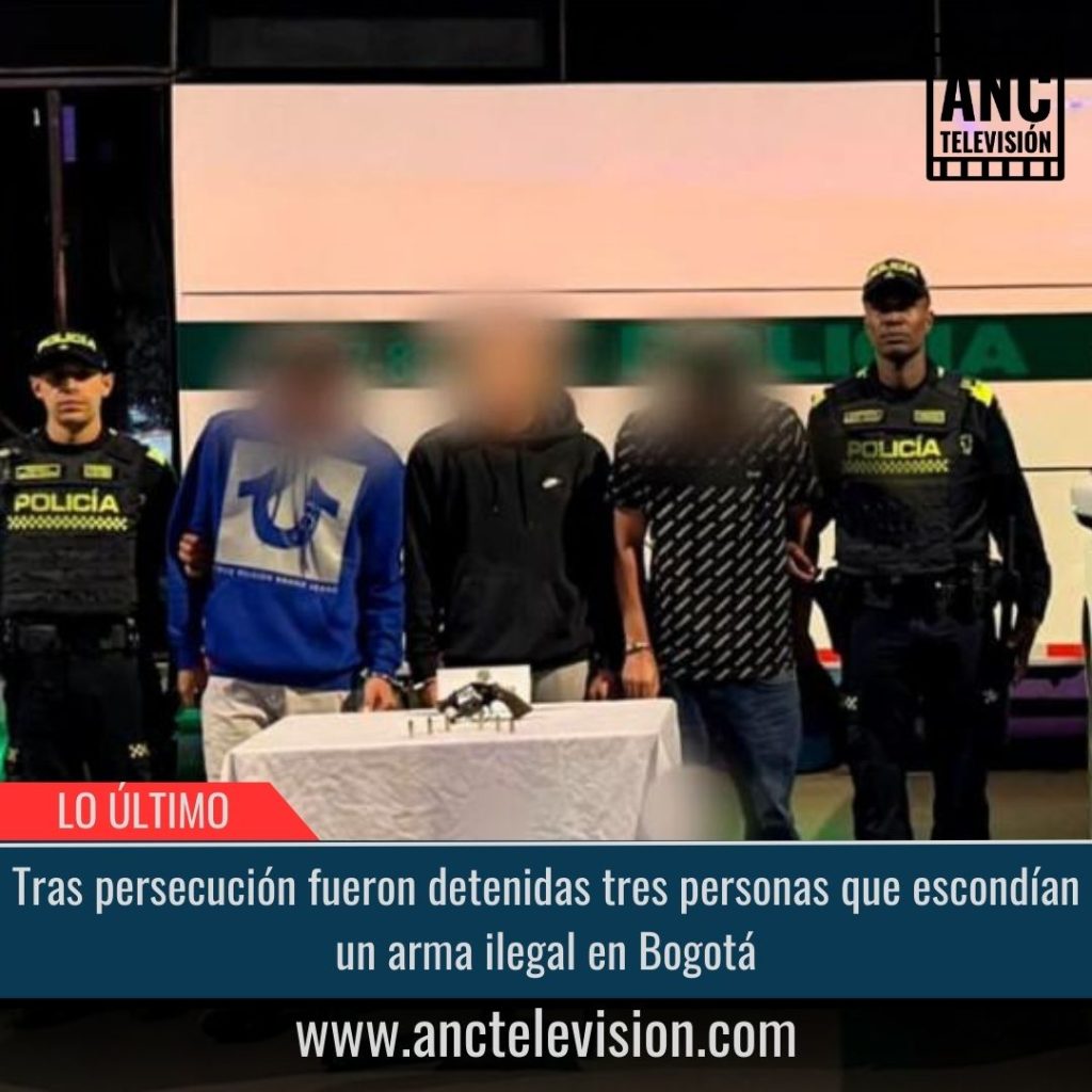 Detenidas tres personas que escondían un arma ilegal.