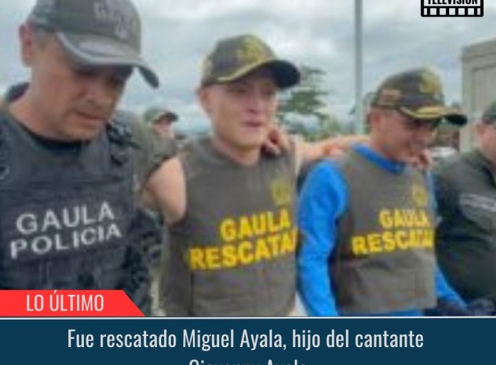 Fue rescatado Miguel Ayala.