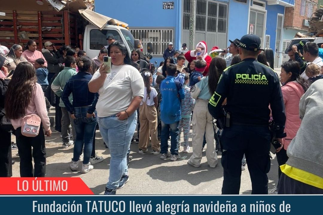 Fundación TATUCO llevó alegría navideña.
