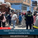 Fundación TATUCO llevó alegría navideña.