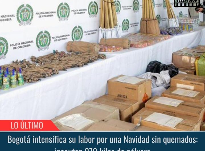 Incautan 970 kilos de pólvora.