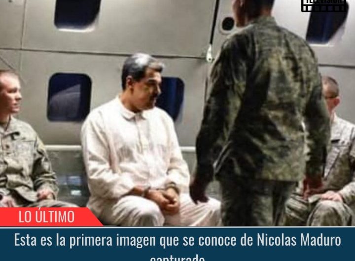 Nicolas Maduro capturado.