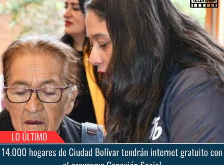 14.000 hogares de Ciudad Bolívar tendrán internet gratuito.