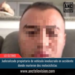 Judicializado propietario de vehículo.