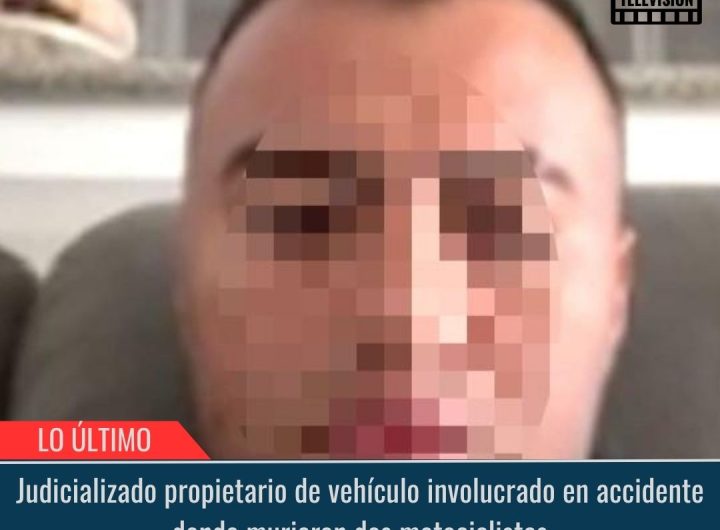 Judicializado propietario de vehículo.