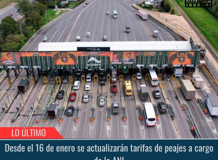 Tarifas de peajes a cargo de la ANI.