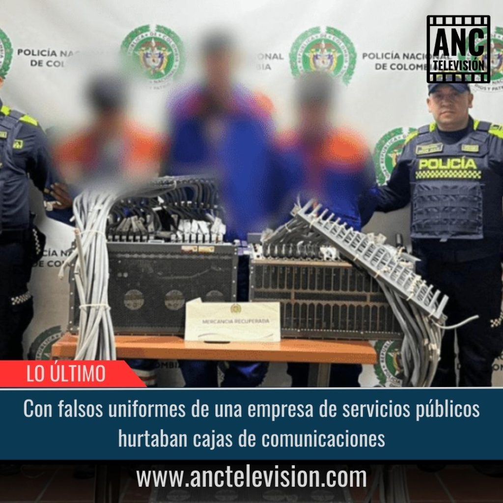 Hurtaban cajas de comunicaciones.