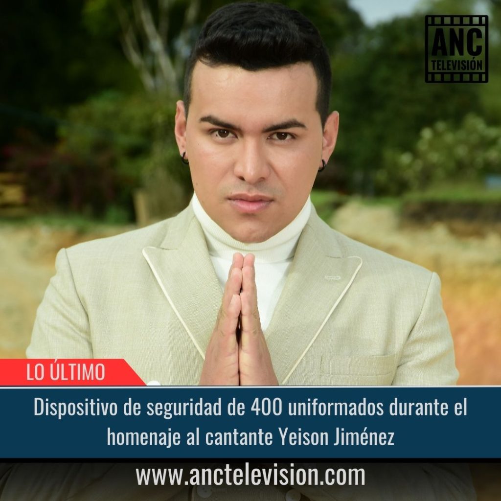 Homenaje al cantante Yeison Jiménez.