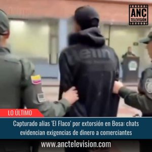 Capturado alias 'El Flaco'.