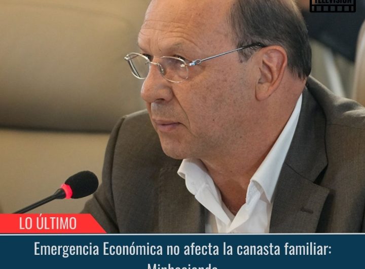 Emergencia Económica no afecta la canasta familiar: Minhacienda.