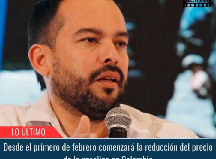 Reducción del precio de la gasolina en Colombia.