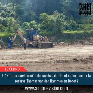 CAR frena construcción de canchas de fútbol.